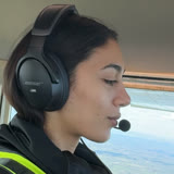 Zahra flying